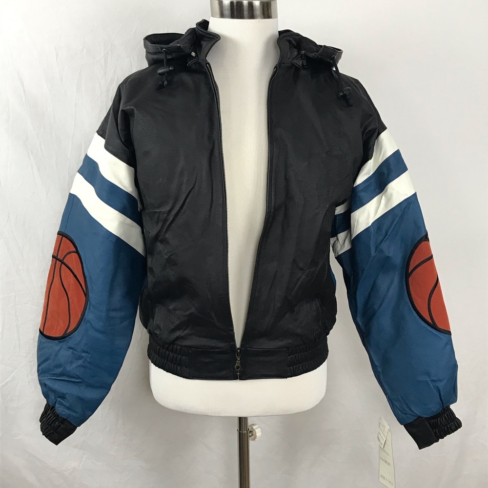 vintage leather jacket